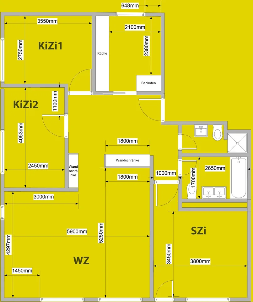 Gemütliche 4.5-Zimmer-Wohnung mit Bergblick in Uetendorf – Foto 13 von 13