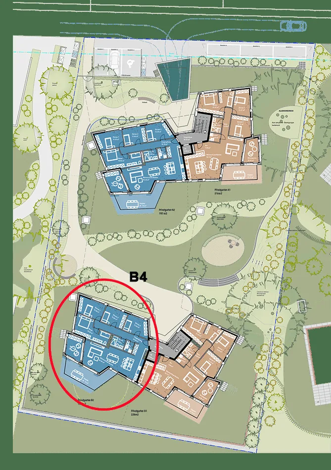 Exklusive Geschosswohnung mit unverbaubarer Aussicht. Neue Preise - B4 – Foto 4 von 7