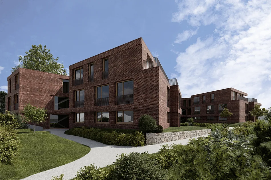 Projektvorankündigung - exklusive Geschosswohnung mit unverbaubarer Aussicht. Neue Preise - B3 – Foto 2 von 7
