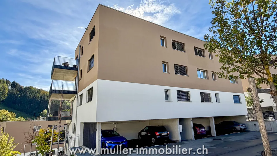 Bello appartamento nel villaggio di Remaufens – foto 9 di 12