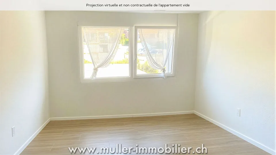 Bello appartamento nel villaggio di Remaufens – foto 8 di 12