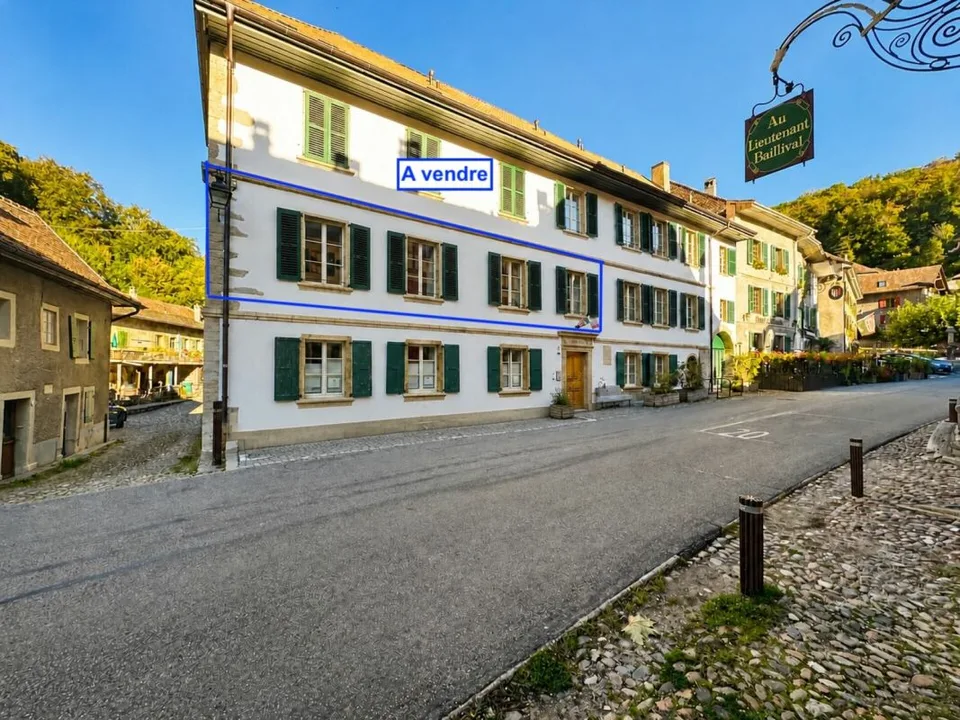 Wohnung mit 3,5 Zimmern im Herzen des Dorfes – Foto 2 von 11