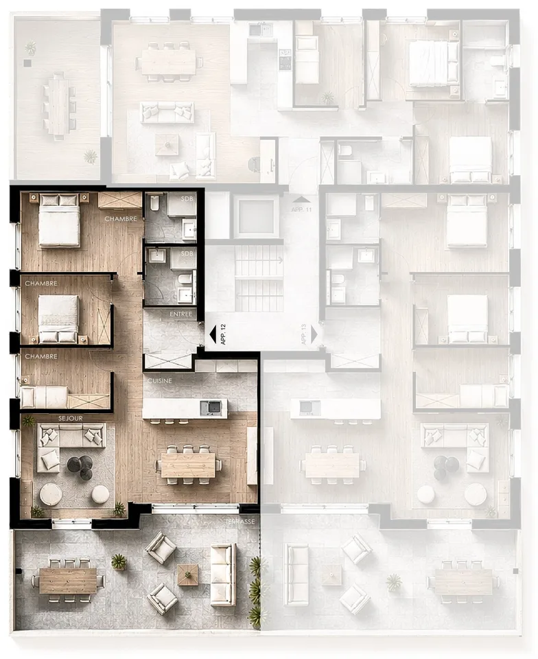 A large south-facing terrace in a secondary residence – photo 11 of 15