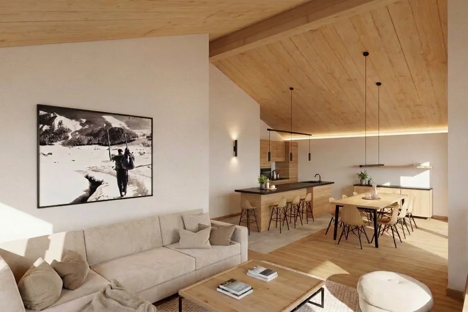 Magnifique appartement en attique de 4.5 pièces à Versegères – photo 6 sur 15