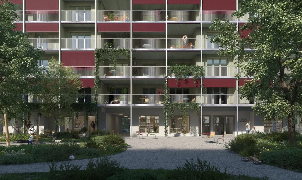 4.5 Zimmer-Genossenschaftswohnung für Familien im Neubau – Foto 12 von 12