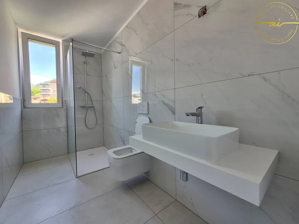 NUOVO ATTICO DI 4.5 LOCALI CON AMPIA TERRAZZA A VACALLO – foto 13 di 14