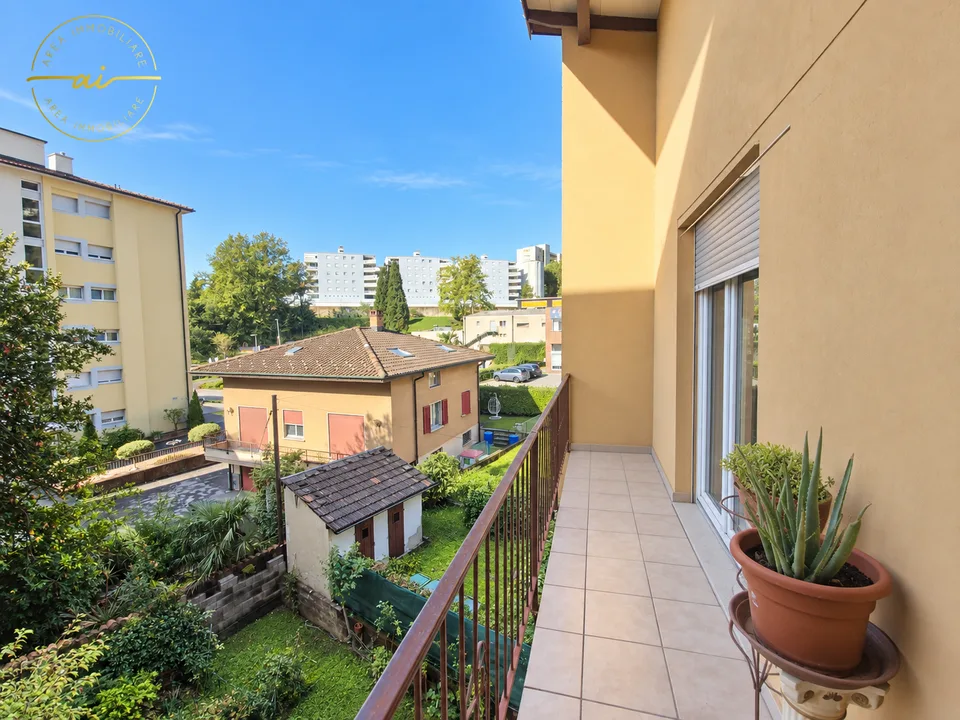 Wohnung mit 3.5 Zimmern und Balkon in Vacallo – Foto 5 von 8