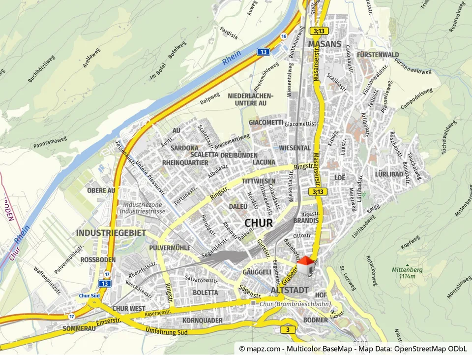 2.5 Zimmer Etagenwohnung in Chur – Foto 10 von 10