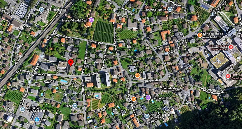 GARAGE FOR CAR NEAR BELLINZONA HOSPITAL – photo 2 of 2