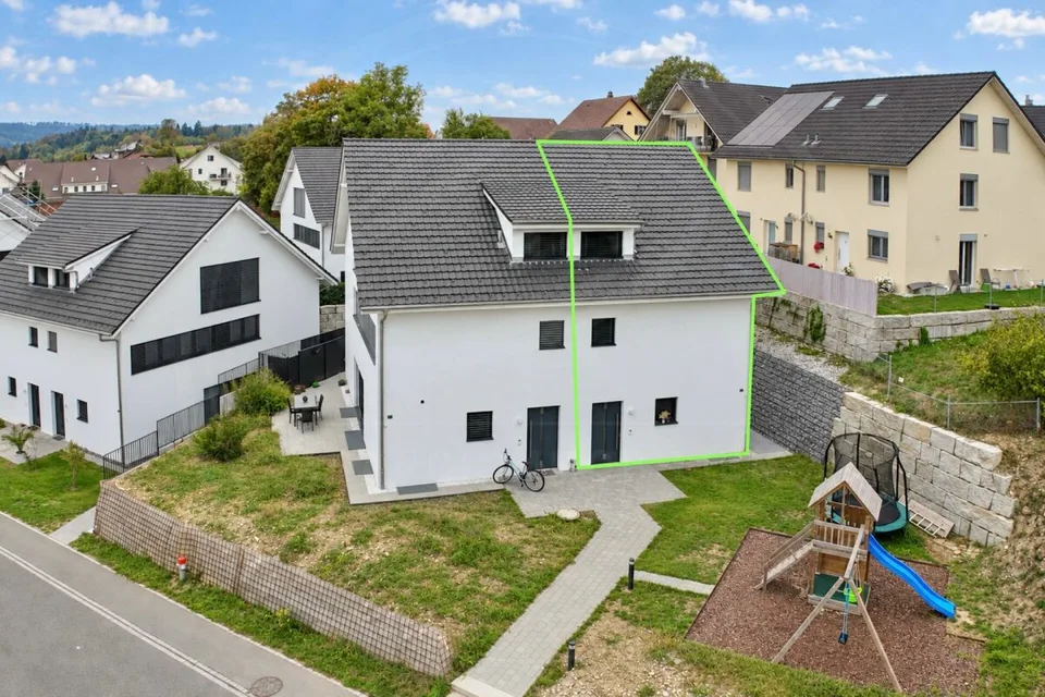 Maison familiale jumelée spacieuse avec beaucoup d'espace pour toute la famille à Birrhard – photo 13 sur 13