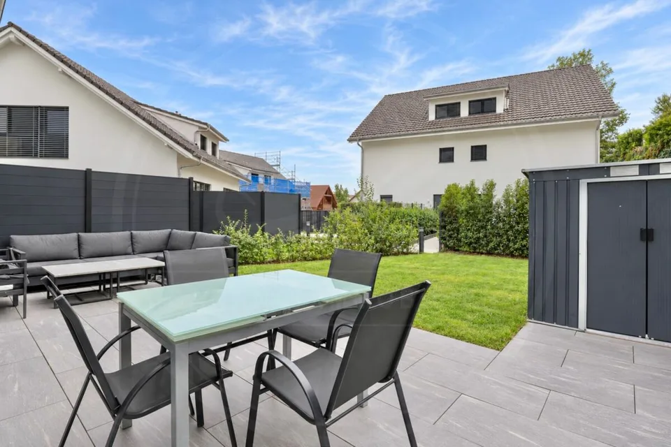 Maison familiale jumelée spacieuse avec beaucoup d'espace pour toute la famille à Birrhard – photo 5 sur 13