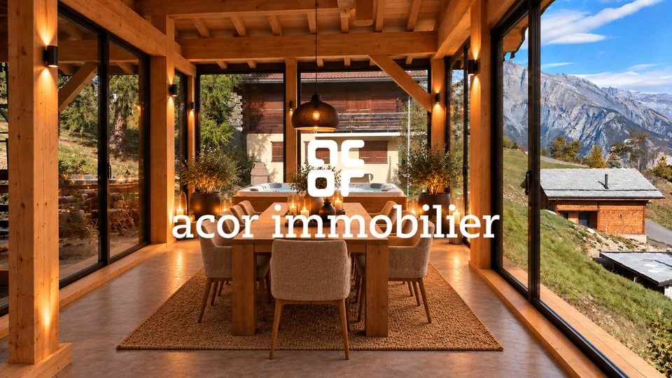 Chalet haut standing, aux portes de Verbier et au coeur des 4 Vallées – photo 3 sur 5