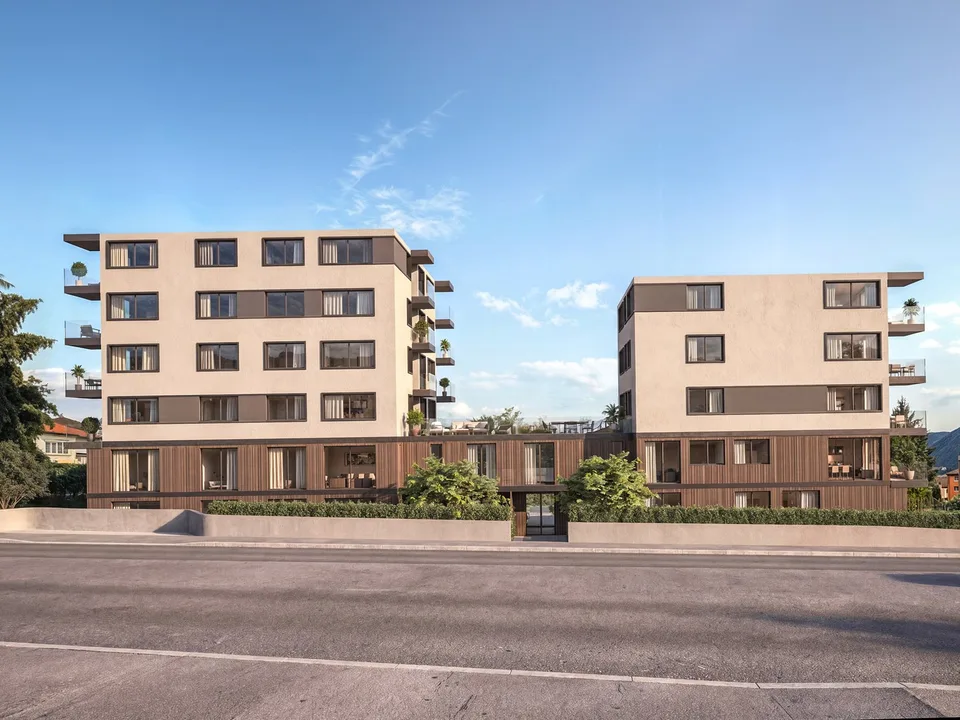 Appartement mit Seeblick im letzten Stock in Massagno – Foto 2 von 4