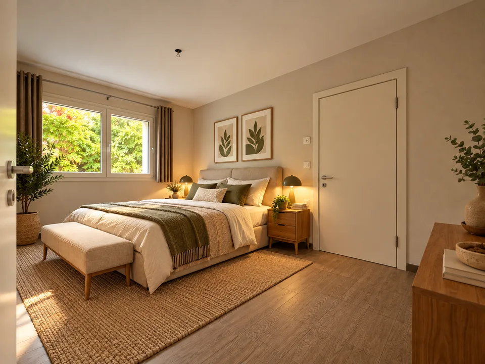 Appartement mit Potenzial 4.5 Zimmer, Terrasse von 52 m² und eigenem Garten von 69 m² – Foto 7 von 13