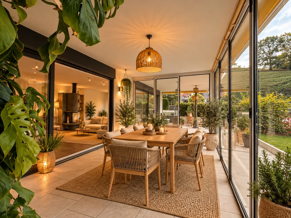 3,5 locali appartamento al piano terra con giardino privato e vista sul Moléson – foto 8 di 13