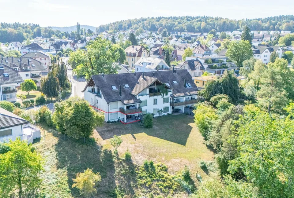 4.5-Zimmer-Gartenwohnung mit Weitsicht ins Grüne – Foto 15 von 18