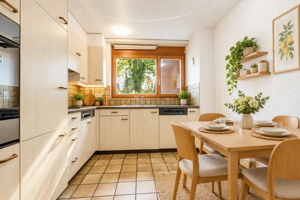 4.5-Zimmer-Gartenwohnung mit Weitsicht ins Grüne – Foto 3 von 18