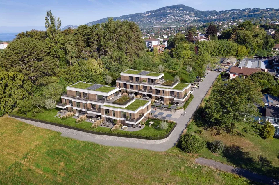 Résidence Les Vignes Spacieux Duplex de 4.5 pièces avec jardin et terrasse – photo 7 sur 13