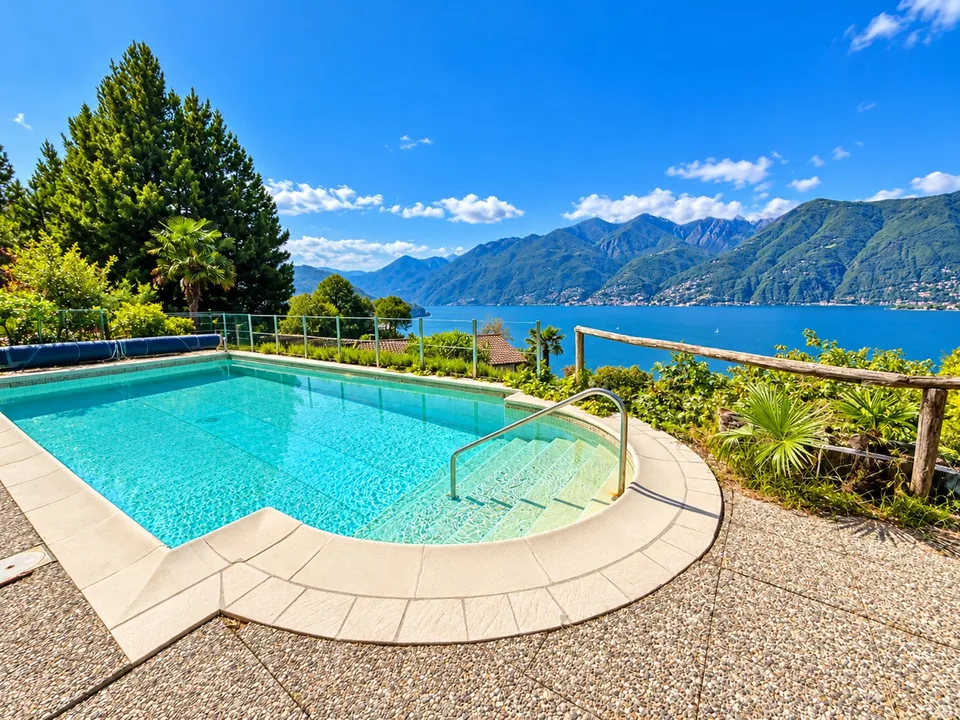Zweitwohnsitz - Villa mit Pool und Panoramablick - Villa con piscina e vista spettacolare sul Lago – foto 5 di 30