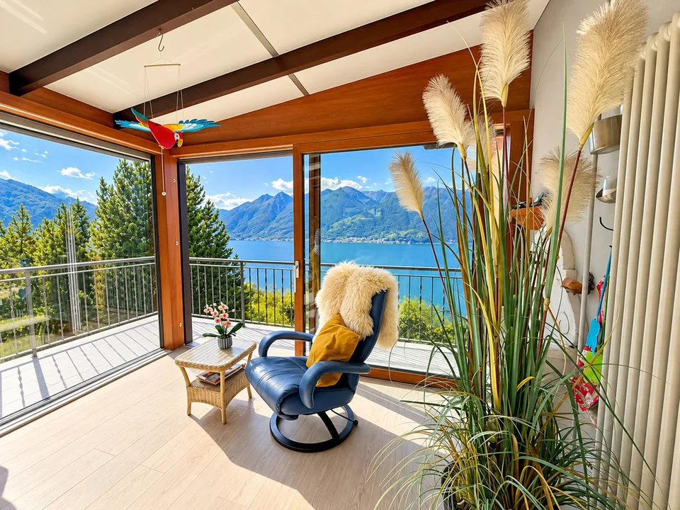 Zweitwohnsitz - Villa mit Pool und Panoramablick - Villa con piscina e vista spettacolare sul Lago – foto 18 di 30