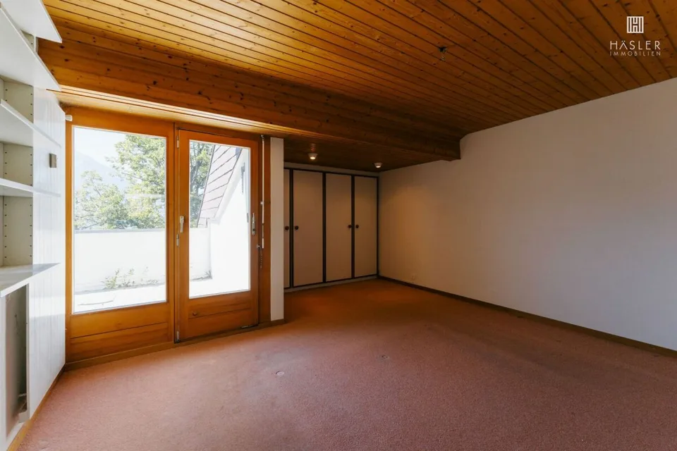 Charmant appartement 2½ pièces en mansarde - un foyer avec une vue lointaine et une atmosphère de vacances – photo 12 sur 13