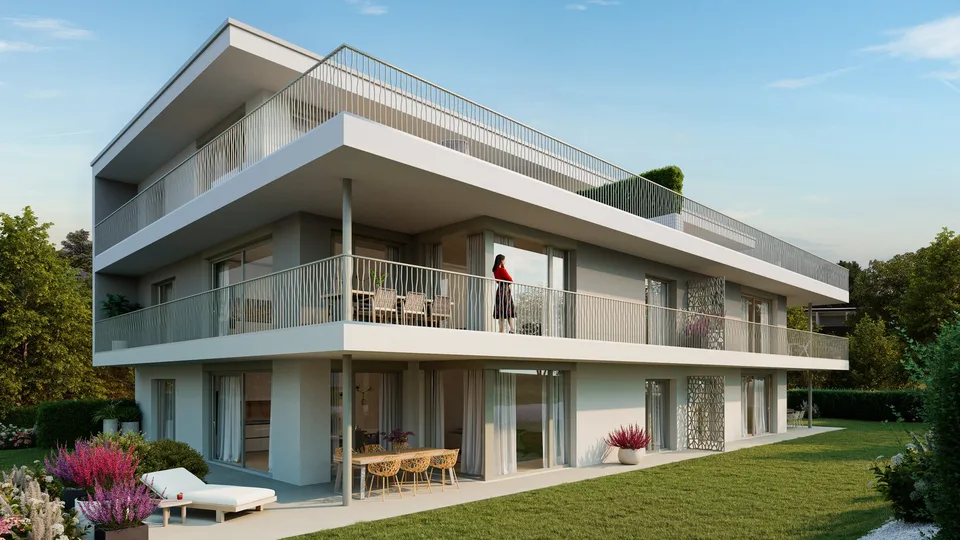 2.5 Zimmer- Attikawohnung im Greenpark – stilvolles Wohnen im Sechsfamilienhaus – Foto 2 von 3