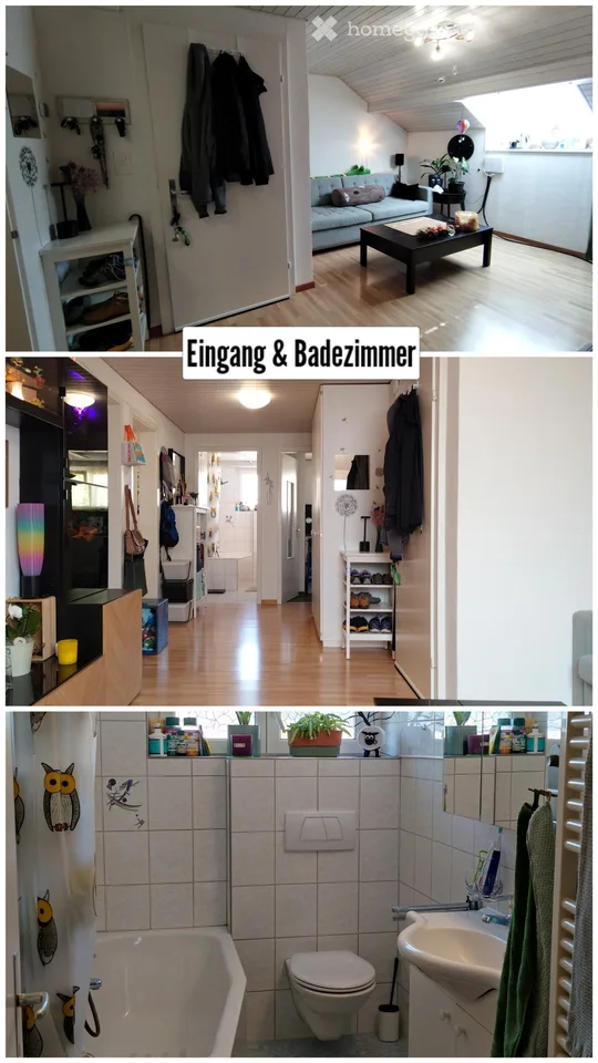 Ruhige 2.5 Zimmer Dachwohnung - Nachmiete ab November 26 – Foto 2 von 5