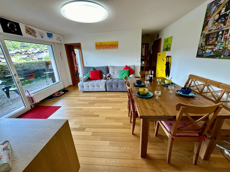 Charmant appartement de 3 pièces avec terrasse à Vercorin – photo 2 sur 13