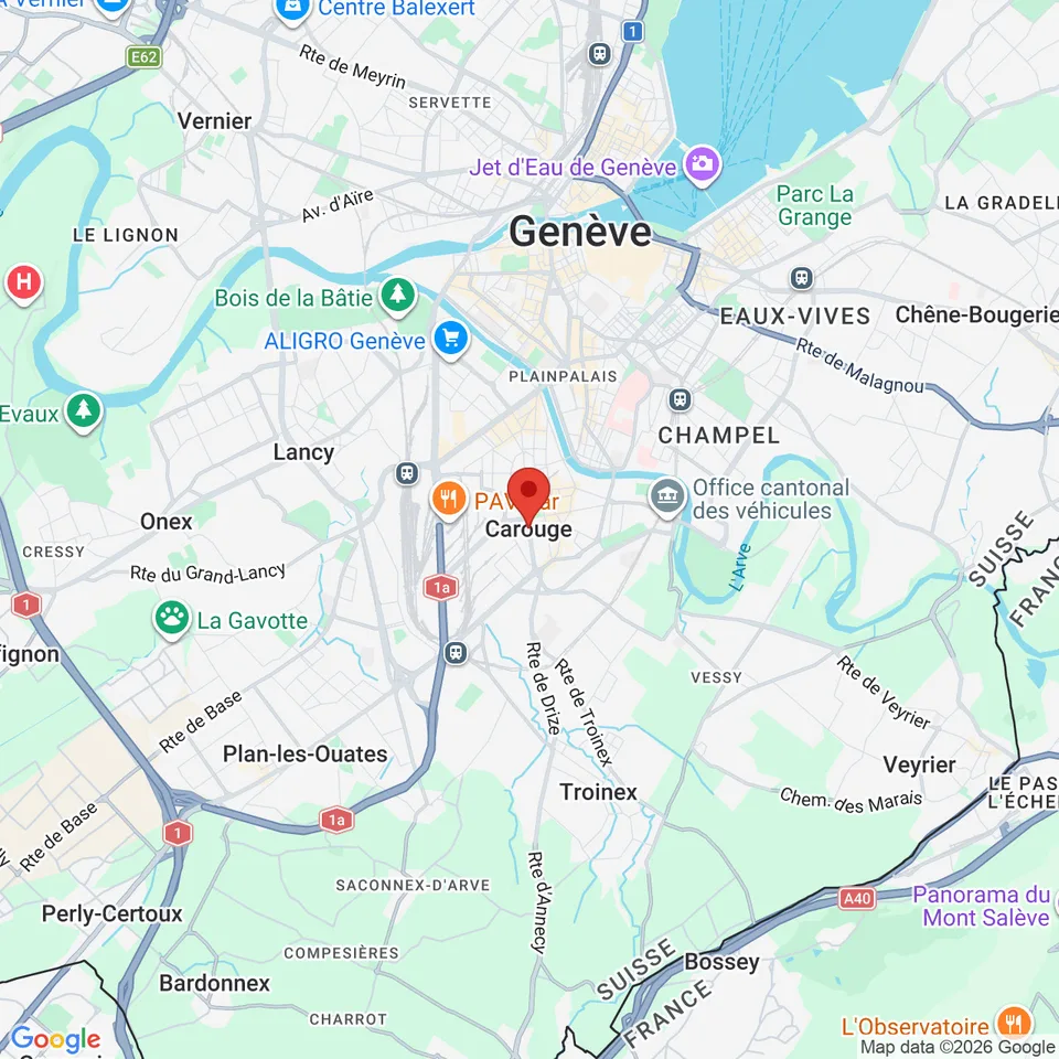 CAROUGE - Cross-Through Apartment 3 Rooms ?60 m² 2nd Floor NO LIFT – photo 11 of 12