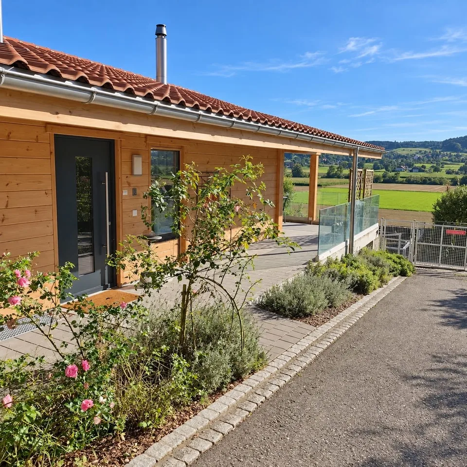 Modern wooden house with charm – flexibly usable as a single-family house or with an apartment – photo 3 of 14