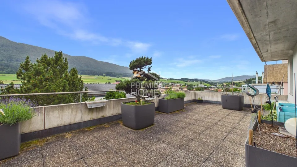 Ihr Rückzugsort mit Panorama und grosser Terrasse in Malleray – Foto 4 von 13