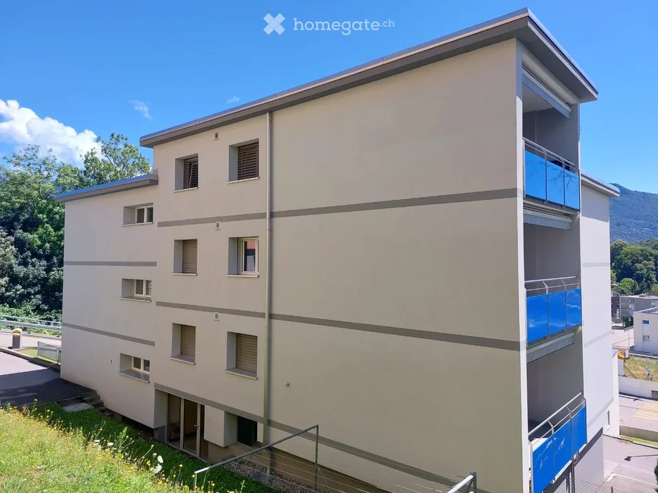 Tesserete, 3 Appartements mit 3.5 Zimmern im 1., 2. und 3. Stock zu vermieten – Foto 2 von 5