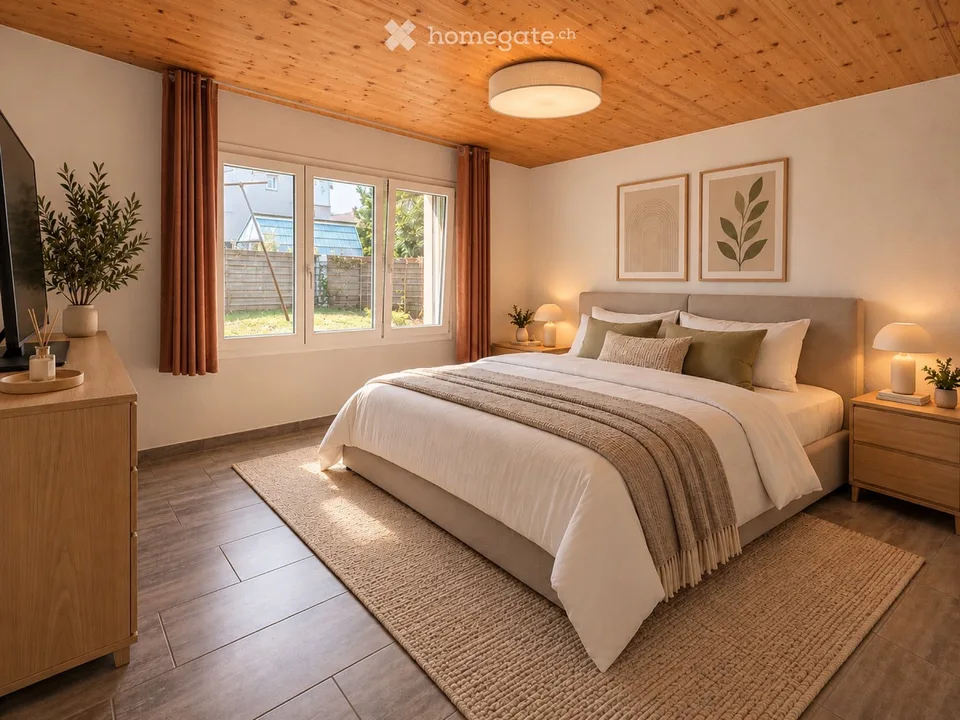 2.5 Zimmer-Wohnung (85 m²) mit grossem Garten in Altenrhein – Foto 4 von 5