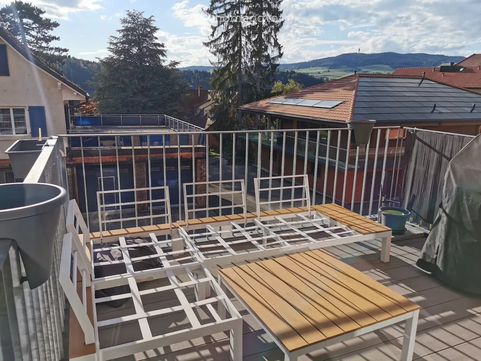 Loft 3,5 Zimmer zur Miete in Corbières – Foto 3 von 5
