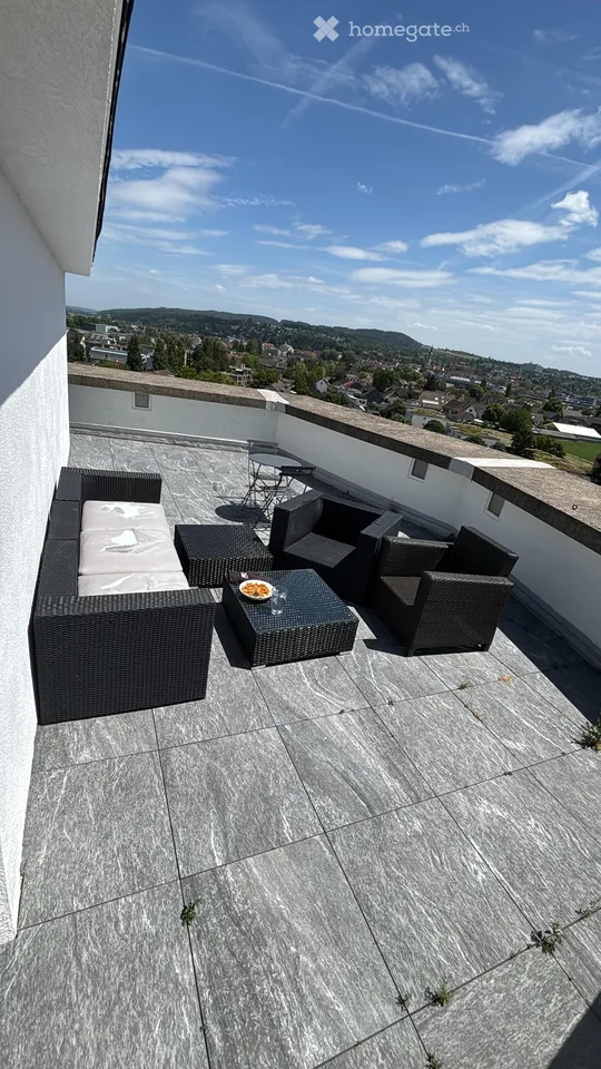Moderne 1-Zimmer Wohnung mit riesiger Dachterrasse – Foto 4 von 4