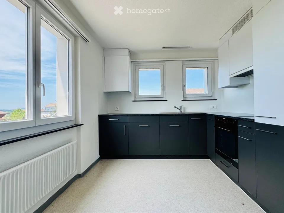 Helle 4-Zimmer-Wohnung mit Terrasse und Garten in Bettwiesen – Foto 4 von 5