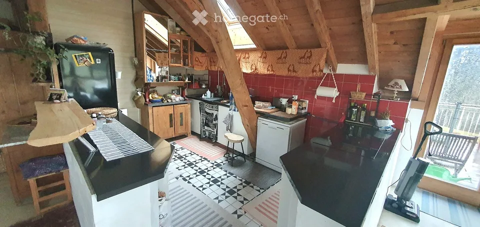 Appartement in einer Genossenschaft mit Terrasse - Ecolieu – Foto 4 von 5