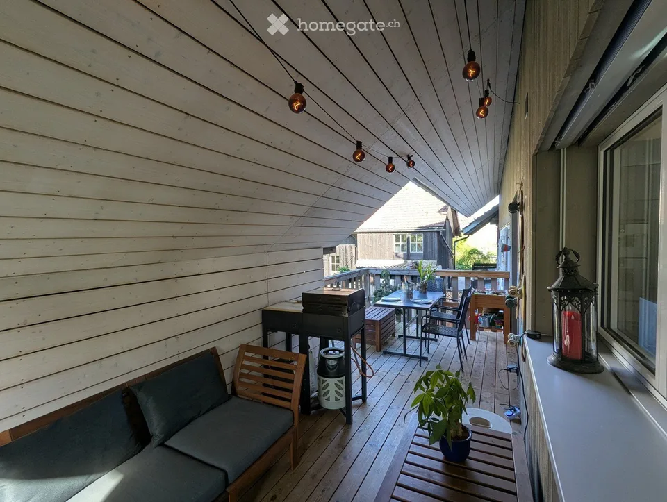 Befristet, möbliert: Grosse 5.5-Zimmer-Maisonettewohnung – Foto 7 von 13