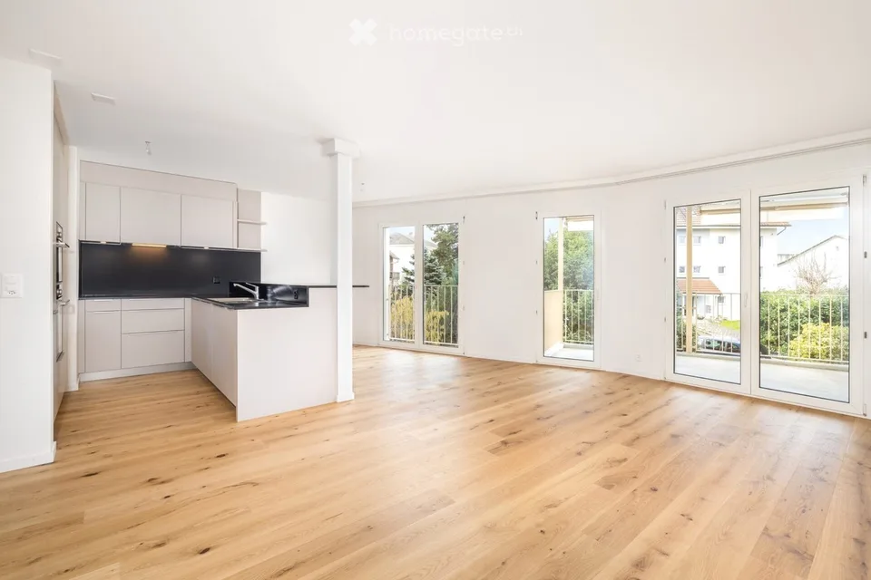 Stilvoll wohnen in Bassersdorf – hochwertige 3½-Zimmer-Wohnung mit Balkon – Foto 2 von 8
