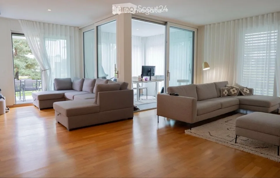 Wohnung 4,5 Zimmer mit privatem Garten – Foto 3 von 4
