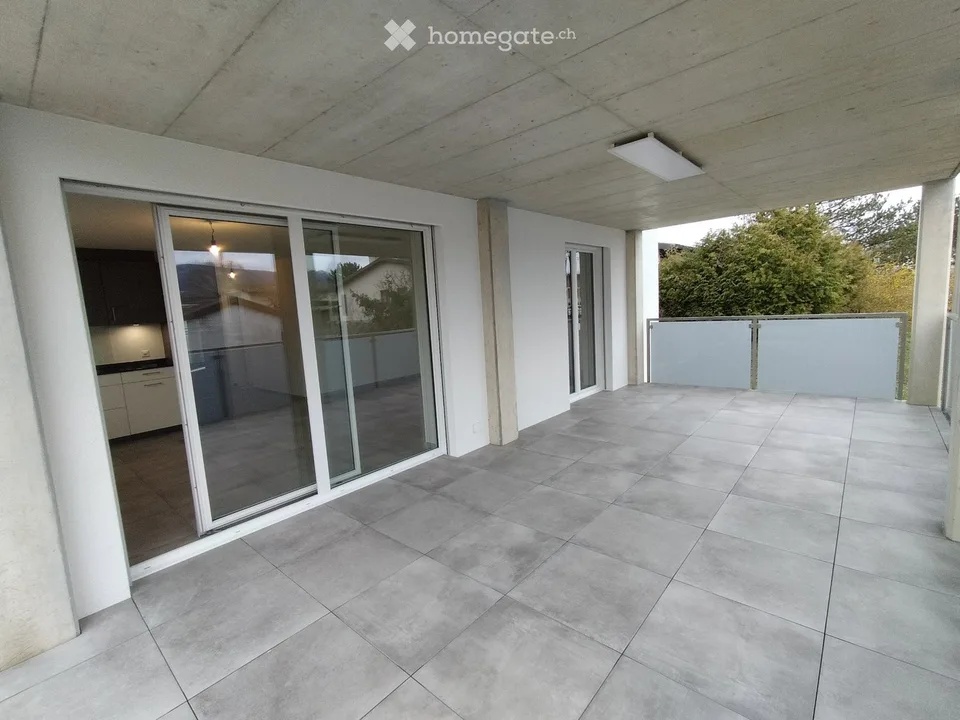 Wohnung 3.5 Zimmer zur Miete in Courroux, große Terrasse – Foto 2 von 5