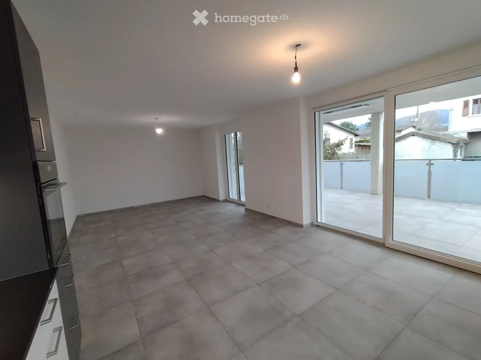Wohnung 3.5 Zimmer zur Miete in Courroux, große Terrasse – Foto 3 von 5