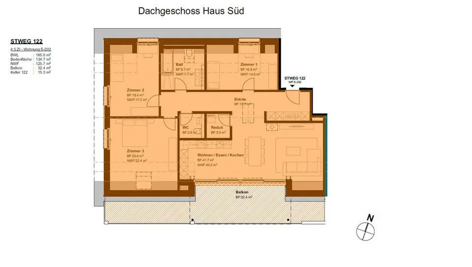 New, sunny attic apartment with high-quality construction standards – photo 17 of 18