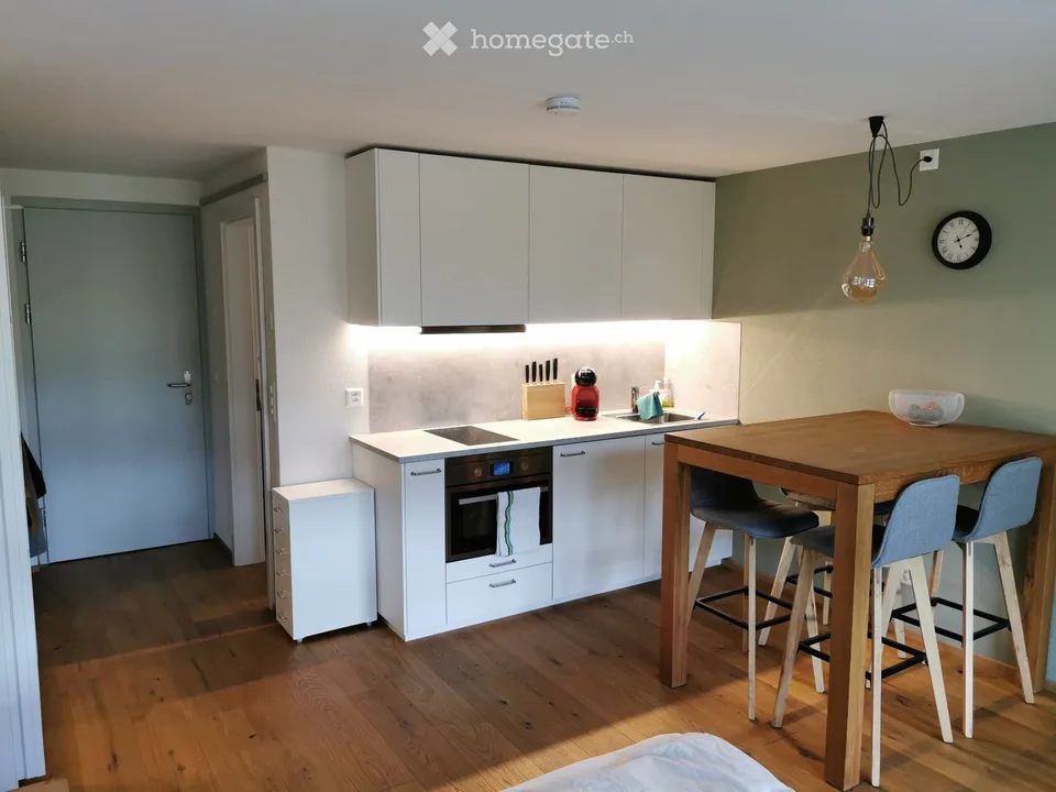 Schönes, helles und ruhig gelegenes Studio, möbliert – Foto 4 von 5