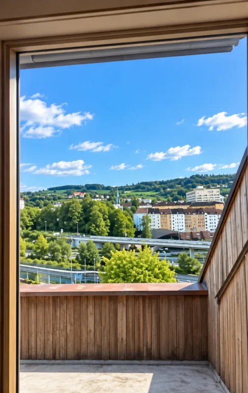 Charmante Dachwohnung direkt neben der Universität St. Gallen (HSG) – Foto 13 von 14