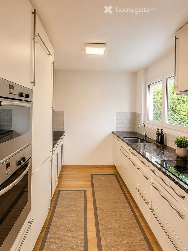 Befristet, möbliert: 4.5 Zimmer mit Cheminée in Forch – Foto 4 von 10