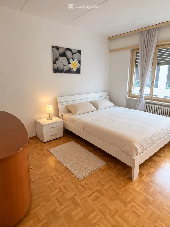 Lugano, 2.5-Zimmer-Wohnung im Grünen, 7 Minuten vom Bahnhof – Foto 2 von 5