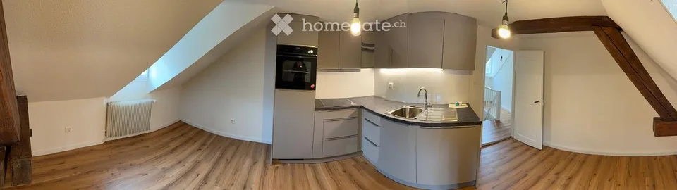 2 Zimmer Dach Wohnung 1580fr.- – Foto 5 von 5