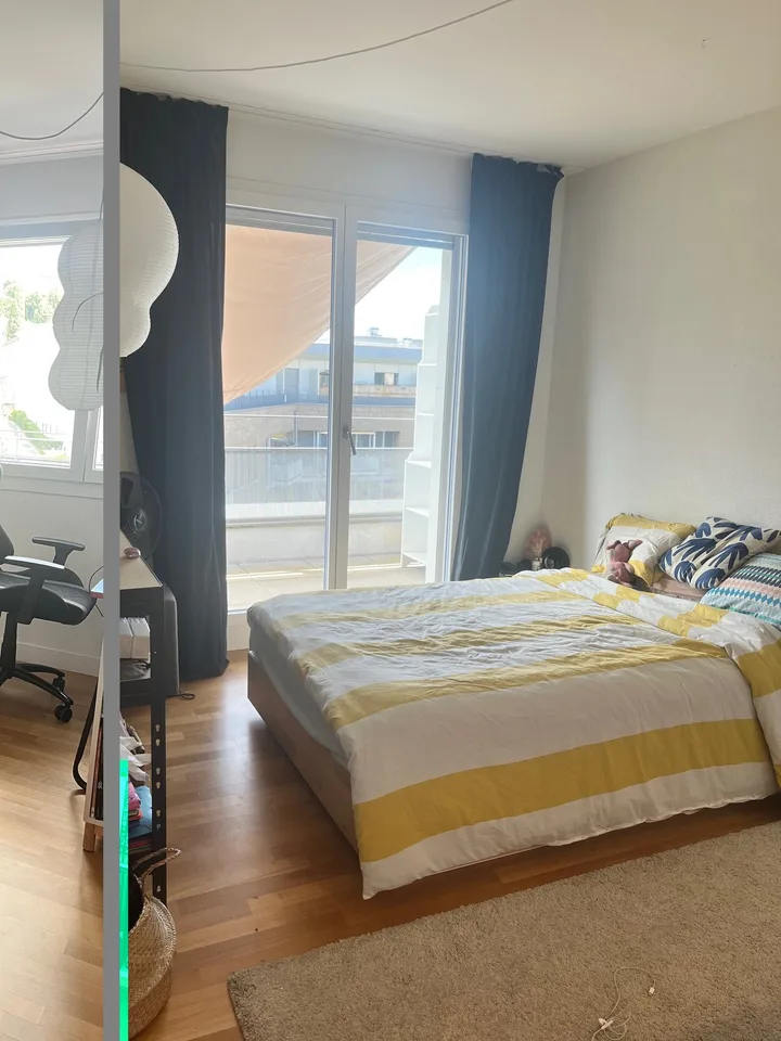 Prilly, wunderschöne 4.5-Zimmer-Wohnung im letzten Stock - Blick auf den Genfersee und die Alpen – Foto 6 von 7