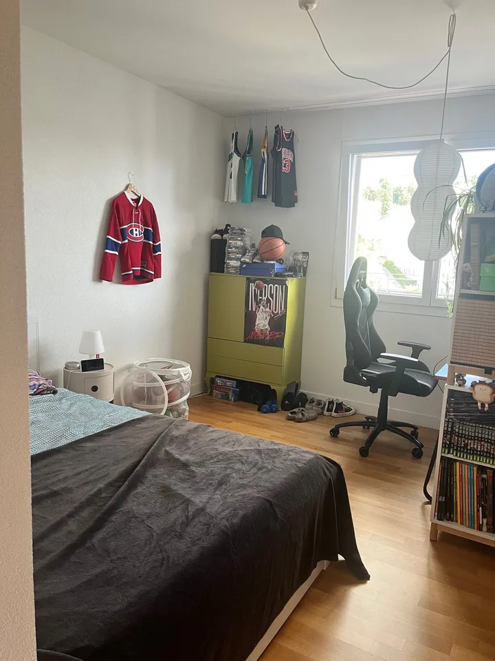 Prilly, wunderschöne 4.5-Zimmer-Wohnung im letzten Stock - Blick auf den Genfersee und die Alpen – Foto 7 von 7